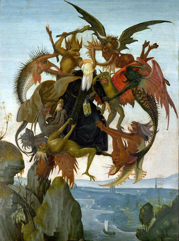 The Torment of Saint Anthony 1487 | Oil Painting Reproduction