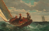Breezing up 1873 By Winslow Homer