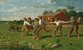 Snap The Whip 1872 By Winslow Homer