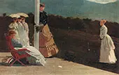The Croquet Match 1869 By Winslow Homer