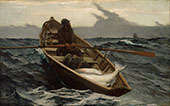 The Fog Warning 1885 By Winslow Homer