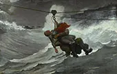 The Life Line 1884 By Winslow Homer