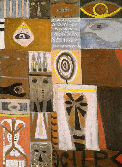 Augury By Adolph Gottlieb