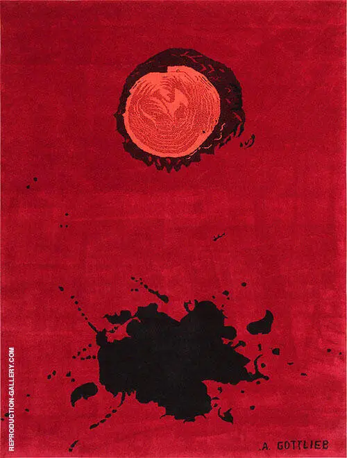 Mid Century Modernist 1950 By Adolph Gottlieb