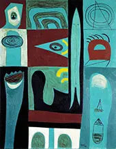 Night Voyage 1946 By Adolph Gottlieb