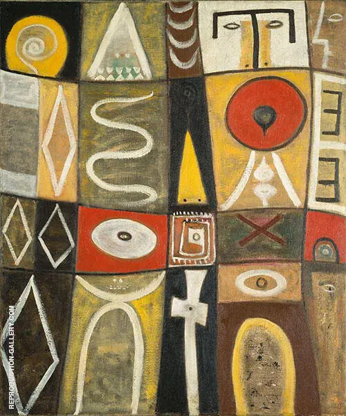 Pictogenic Fragments By Adolph Gottlieb