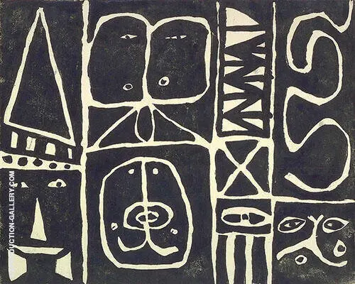 Pictograph 1946 By Adolph Gottlieb