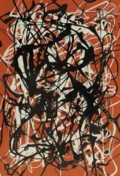 Free Form 1946 2 By Jackson Pollock (Inspired By)