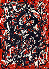 Free Form 1946 2 By Jackson Pollock (Inspired By)