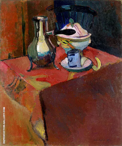 Crockery on a Table 1900 By Henri Matisse
