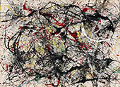 Number 48 1949 By Jackson Pollock (Inspired By)