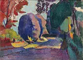 Luxembourg Gardens 1901 By Henri Matisse
