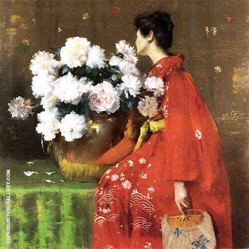 Spring Flowers Peonies 1889 | Oil Painting Reproduction