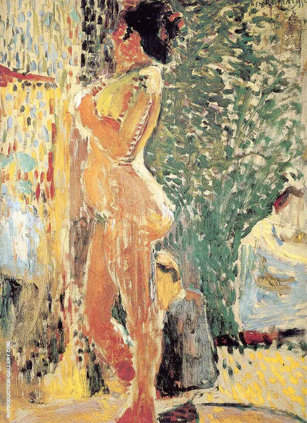 Study of a Nude 1899 By Henri Matisse