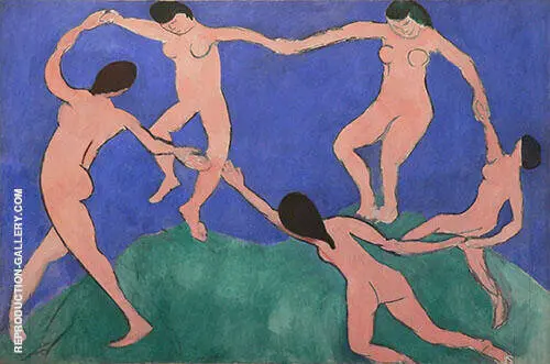 The Dance First Version 1909 By Henri Matisse