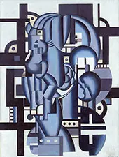 Composition in Blue c1921 By Fernand Leger