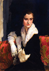 Portrait of Flora Whitney 1916 By Cecilia Beaux