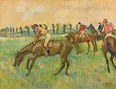 Before The Race c1883 By Edgar Degas