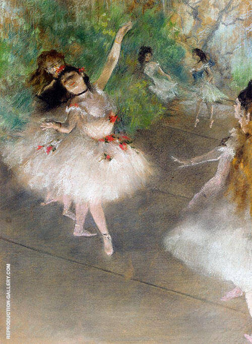 Dancers c1878 by Edgar Degas | Oil Painting Reproduction