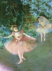 Dancers on Set c1880 By Edgar Degas