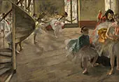 The Rehearsal c1874 By Edgar Degas