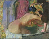 Woman at Her Bath c1895 By Edgar Degas