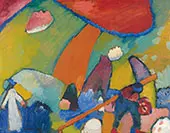 Beach Scene 1909 By Wassily Kandinsky