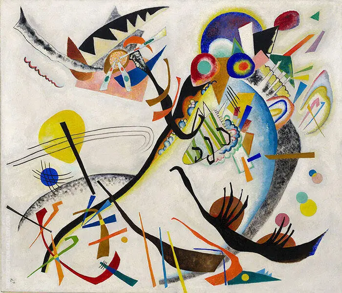 Blue Segment 1921 By Wassily Kandinsky
