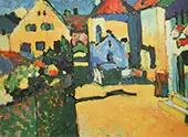 Grungasse in Murnau 1909 By Wassily Kandinsky