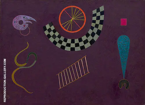 Ribbon with Squares By Wassily Kandinsky