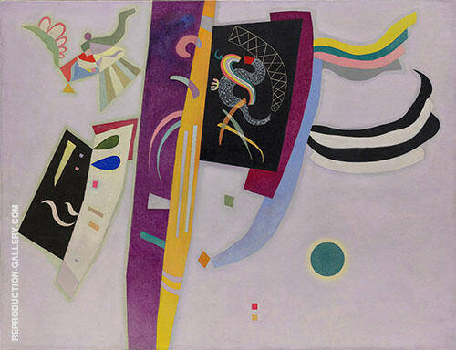 Violet Orange by Wassily Kandinsky | Oil Painting Reproduction
