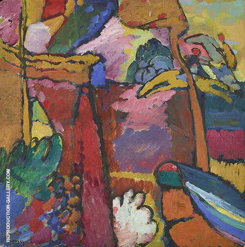 Study for Improvisation V 1910 By Wassily Kandinsky