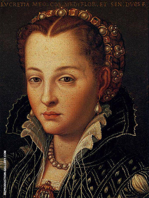 Portrait 1503 by Agnolo Bronzino | Oil Painting Reproduction
