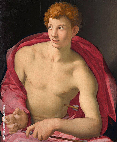 Saint Sebastian 1533 by Agnolo Bronzino | Oil Painting Reproduction