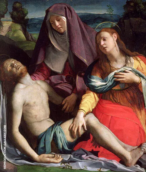 Pieta 1530 By Agnolo Bronzino