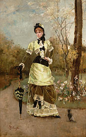 The Parisian 1880 By Alfred Stevens