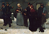 What is Called Vagrancy or The Hunters of Vincennes 1854 By Alfred Stevens