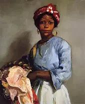 The Laundress 1916 By Robert Henri