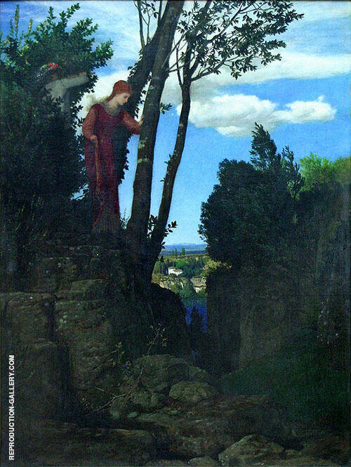 Honey Moon 1878 by Arnold Bocklin | Oil Painting Reproduction