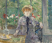 Apres le Dejeuner 1881 By Berthe Morisot