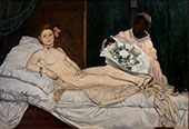 Olympia 1863 By Edouard Manet