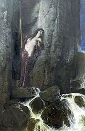 Ocean Breakers The Sound 1879 By Arnold Bocklin