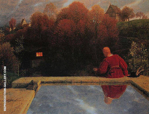 The Homecoming 1887 by Arnold Bocklin | Oil Painting Reproduction