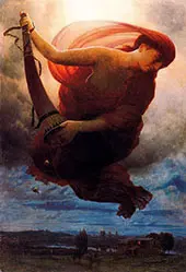 Night 1895 By Arnold Bocklin