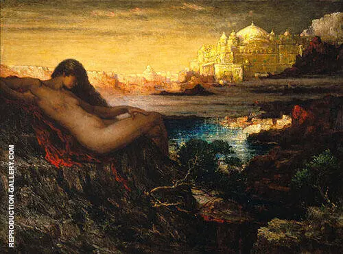 The Genius of The Canyon Elliott Daingerfield 1913 By Arnold Bocklin