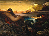 The Genius of The Canyon Elliott Daingerfield 1913 By Arnold Bocklin