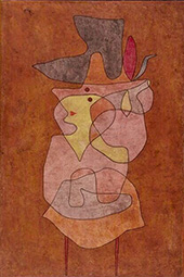 Domon Lady 1935 By Paul Klee