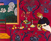 Red Room (Harmony in Red) 1908 By Henri Matisse