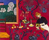 Red Room (Harmony in Red) 1908 By Henri Matisse