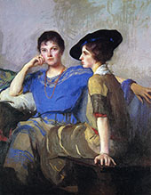 The Sisters 1921 By Edmund C Tarbell
